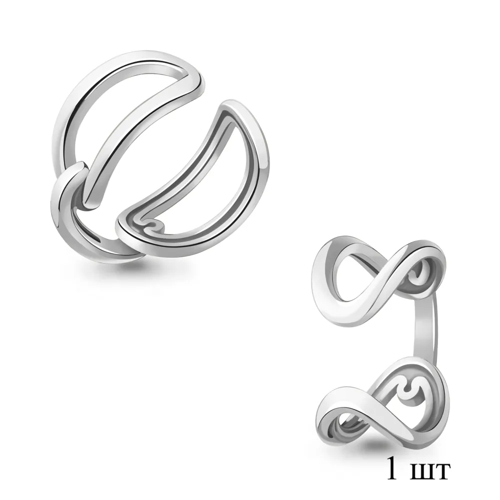 34300 Серьга из Серебра