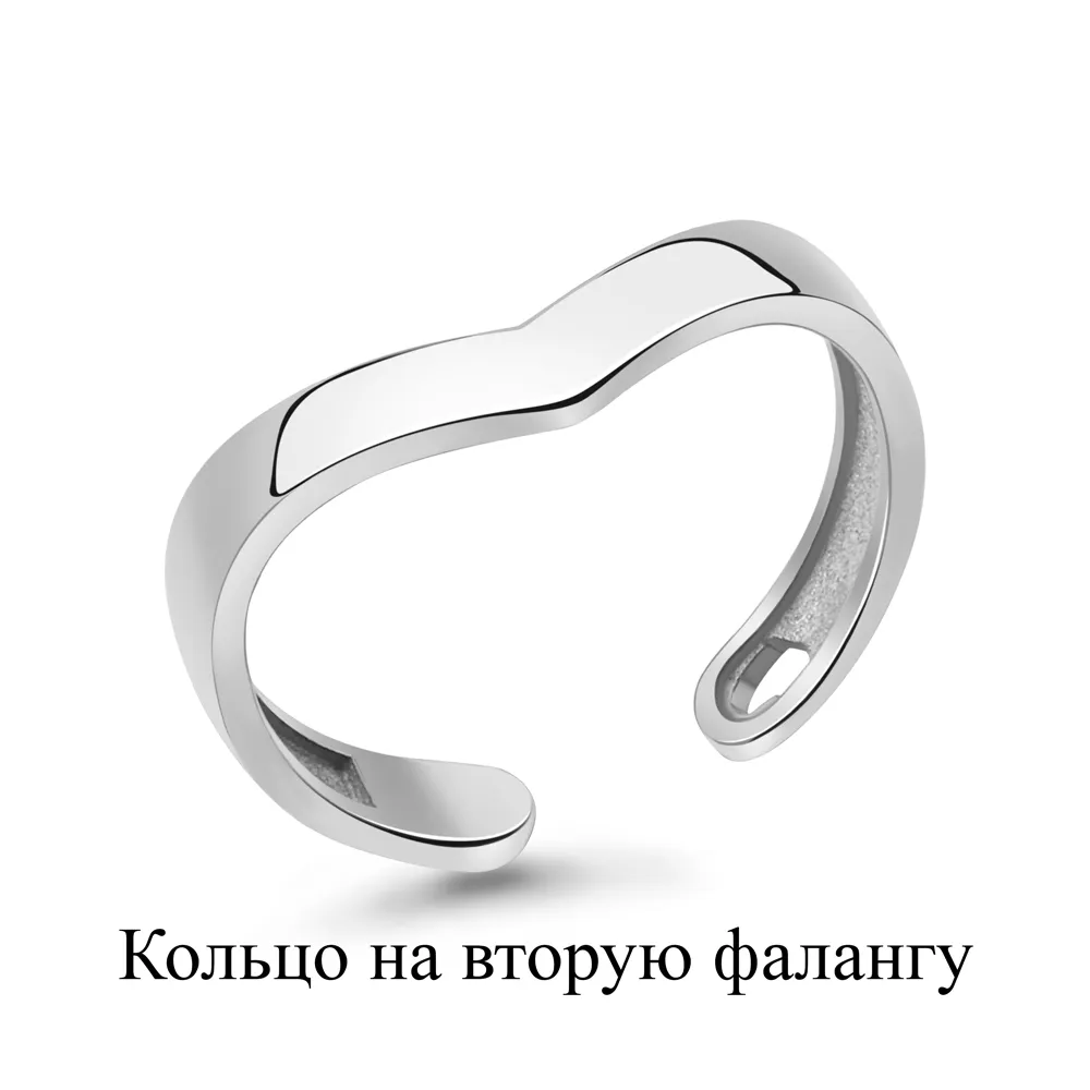 57021 Кольцо из Серебра из коллекции "Foxy"