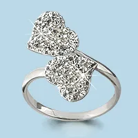 68245 Кольцо из Серебра с стёклами