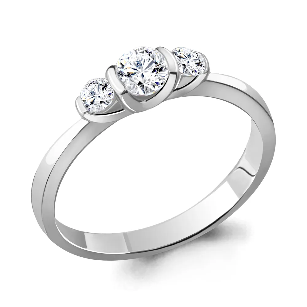 961746 Кольцо из Золота с бриллиантами из коллекции "Elegance"