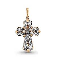 22063 Крест из Серебра с фианитами