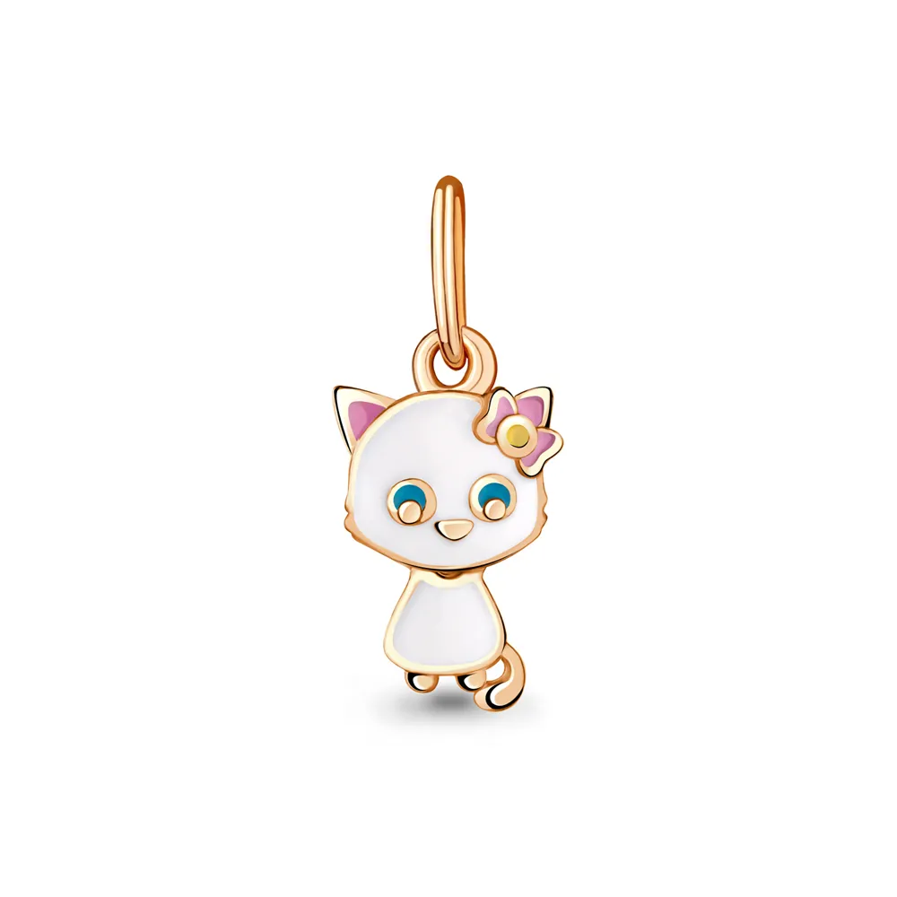 15041 Подвеска из Золота с эмалью из коллекции "Happy"