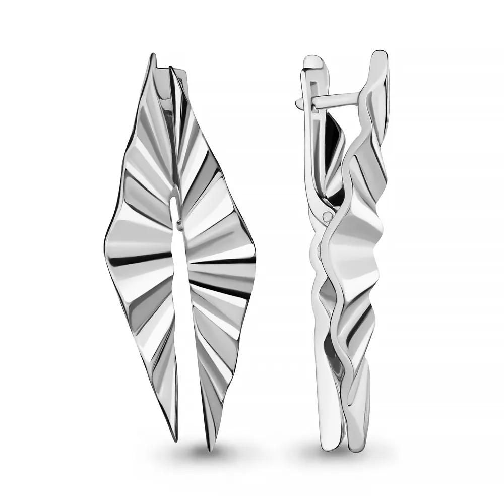 33821 Серьги из Серебра из коллекции "Dynamic"