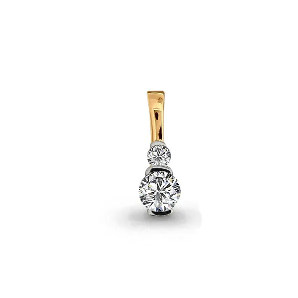 920390к Подвеска из Золота с бриллиантами из коллекции "Elegance"