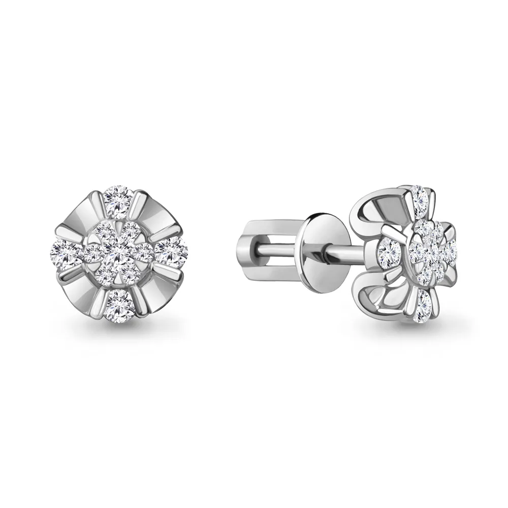 942860к Серьги из Серебра             