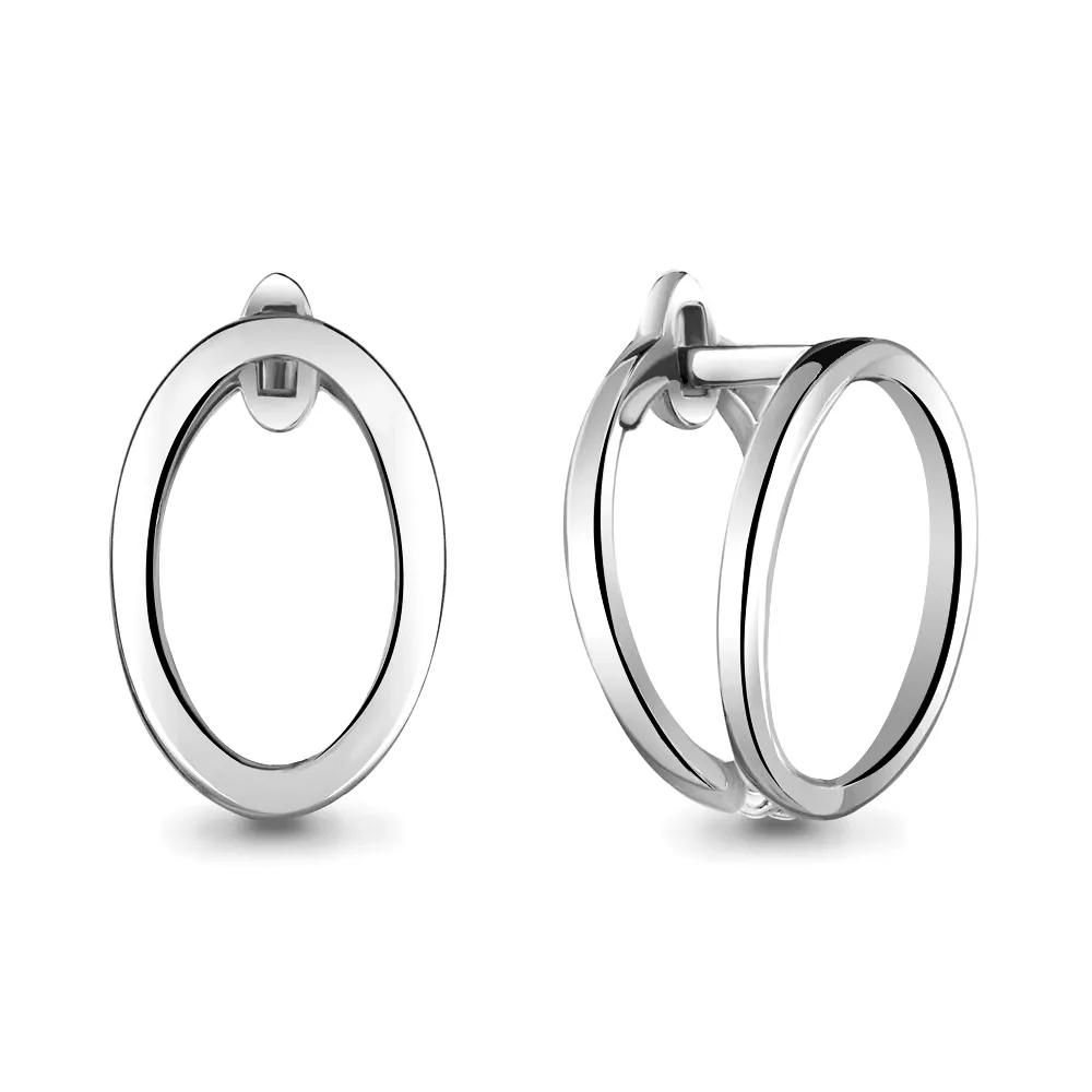 33787 Серьги из Серебра из коллекции "Twin"
