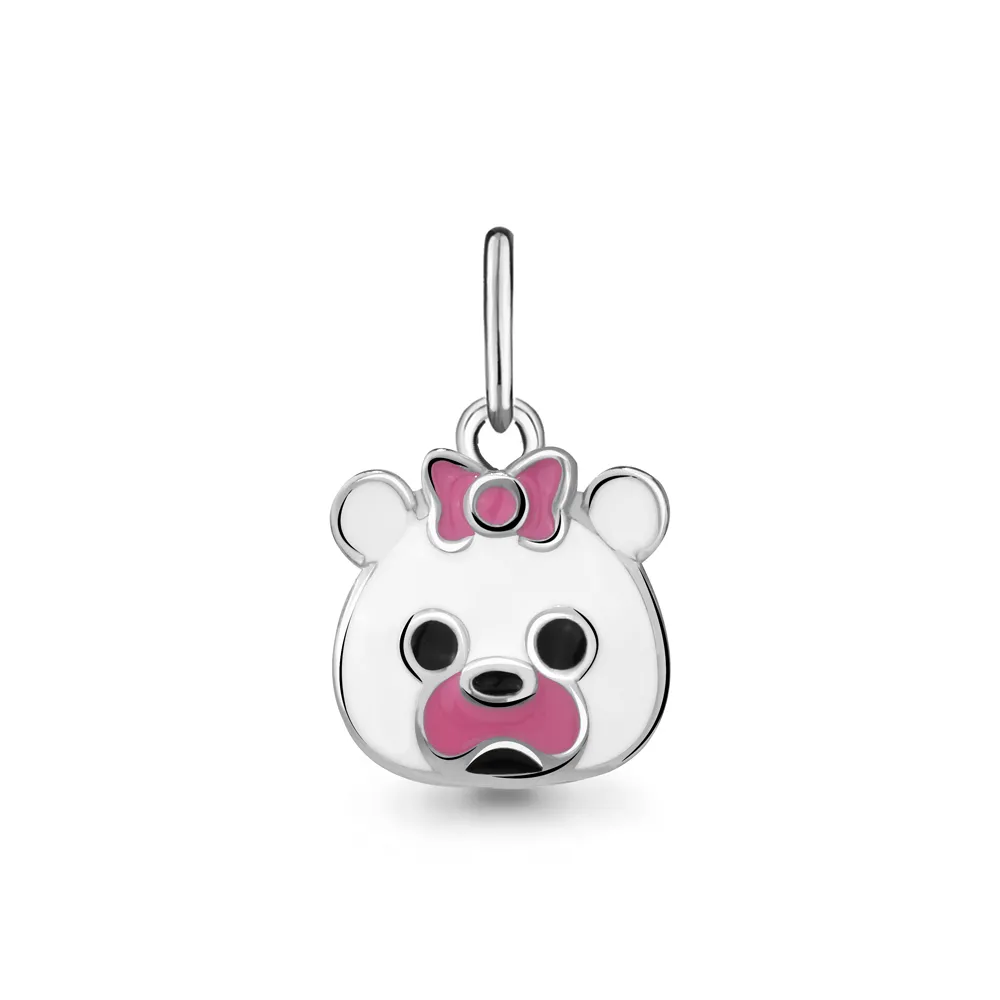 15042 Подвеска из серебра с эмалью из коллекции "Happy"