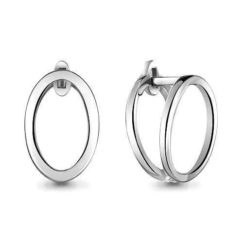 33787 Серьги из Серебра из коллекции "Twin"