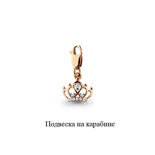 23224А Подвеска из Золота с фианитами