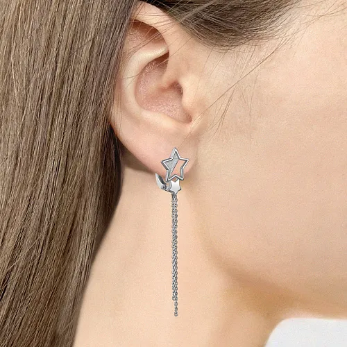 34112 Серьги из Серебра