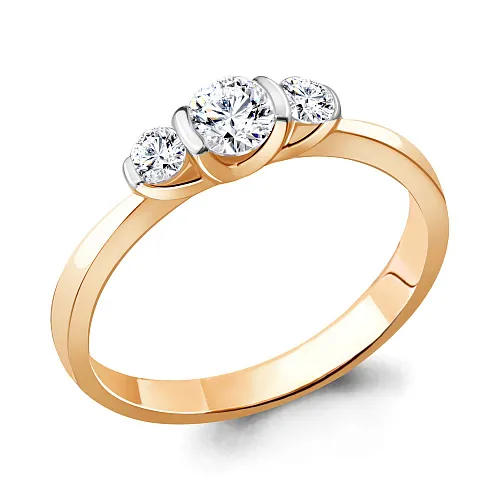 961746к Кольцо из Золота с бриллиантами из коллекции "Elegance"