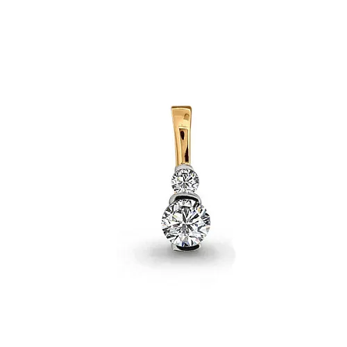 920390к Подвеска из Золота с бриллиантами из коллекции "Elegance"