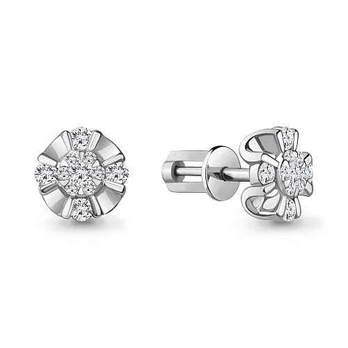 942860к Серьги из Серебра             
