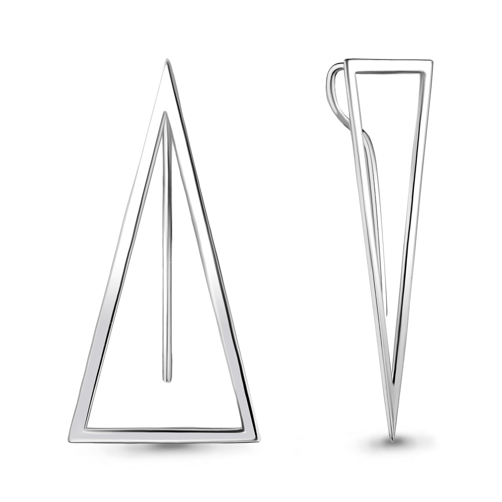 36089 Серьги из Серебра из коллекции "Geometry"