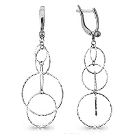 30941 Серьги из серебра
