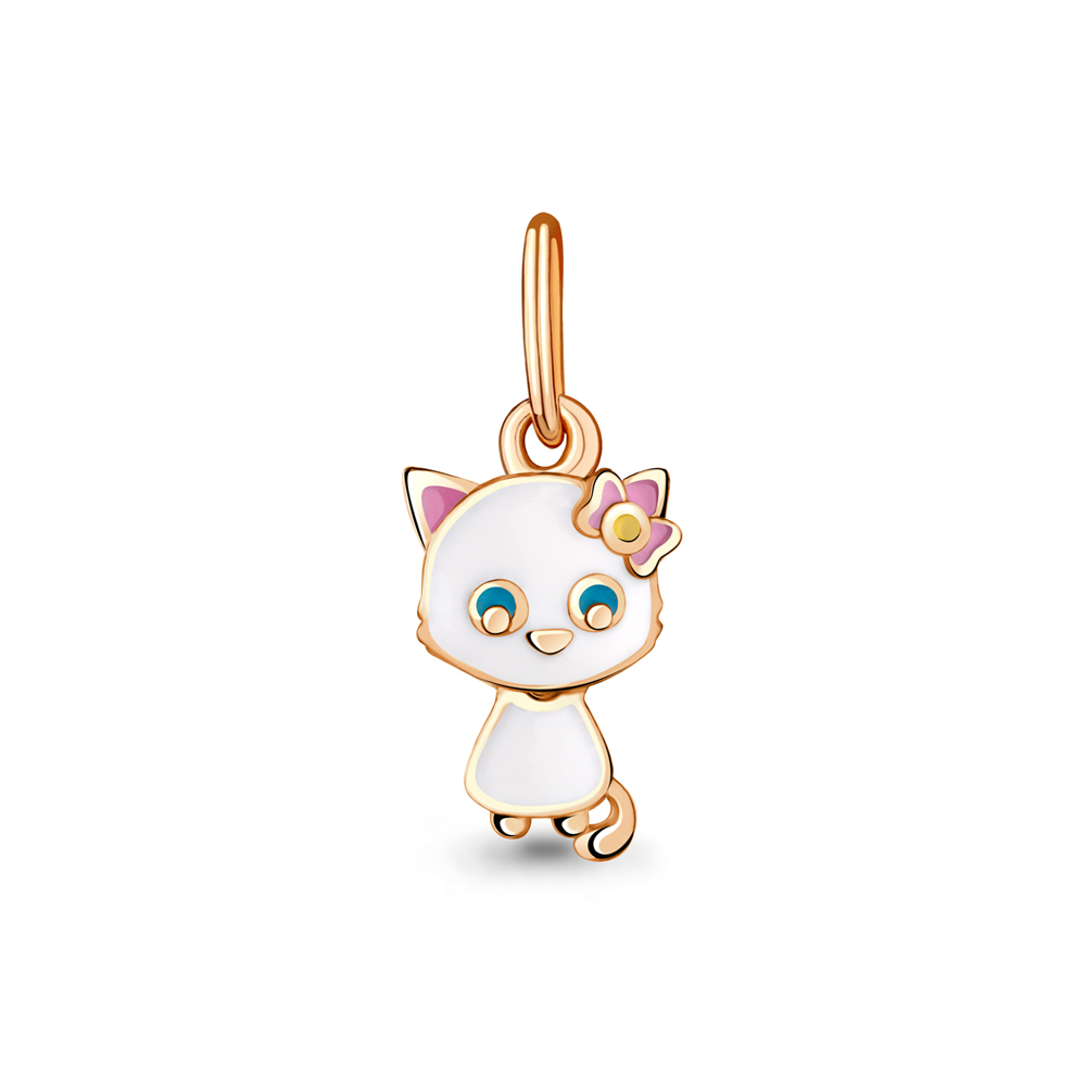 15041 Подвеска из Золота с эмалью из коллекции "Happy"