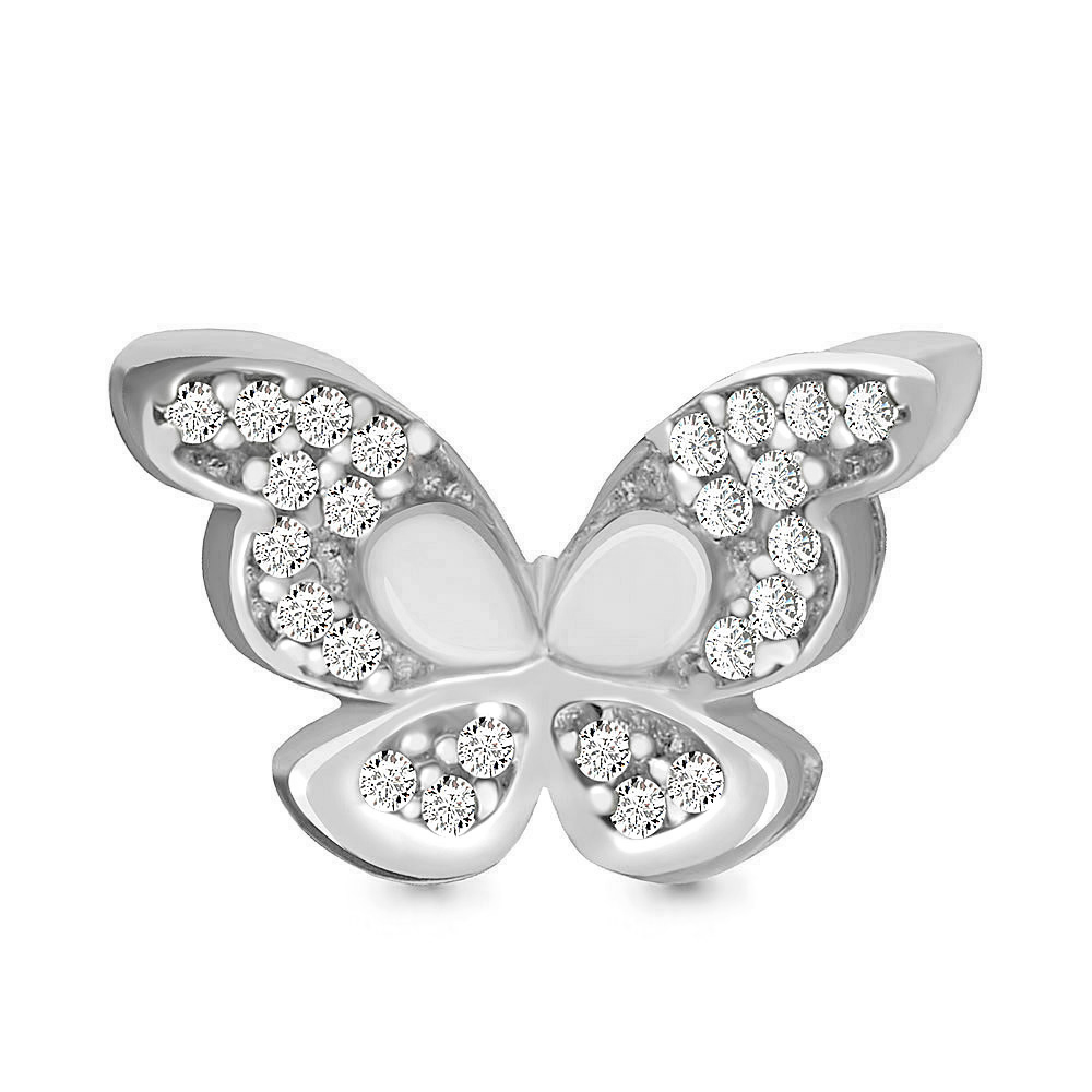 23441А Подвеска из Серебра с фианитами из коллекции "Fly"