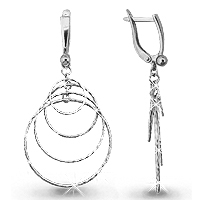 30931 Серьги из Серебра