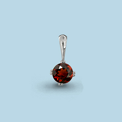 2502803 Подвеска из Серебра с гранатом