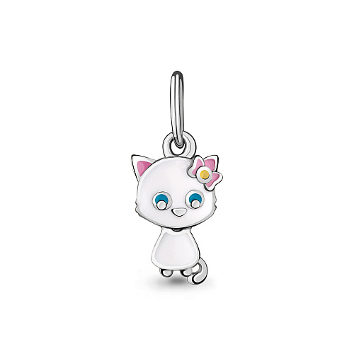 15041 Подвеска из Серебра с эмалью из коллекции "Happy"